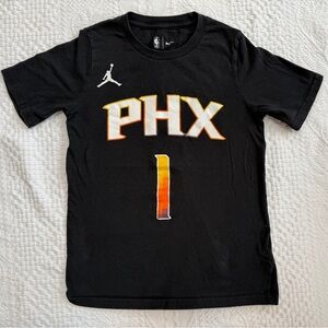 Phoenix Sun Devin Booker Nike NBA T Shirt Kids Size Small S